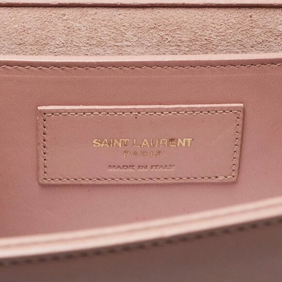 Yves Saint Laurent Pink Leather Monogram Medium Kate Tassel Bag 795-042925 - Picture 11 of 12